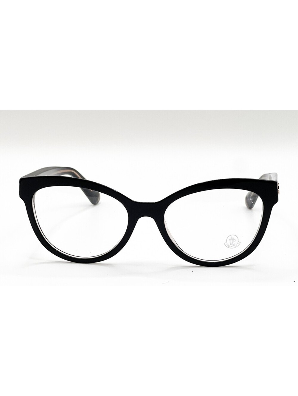 Moncler ML 5142 003 Black Cat Eye Authentic Eyeglass Frames 53-17-140 - Picture 5 of 5